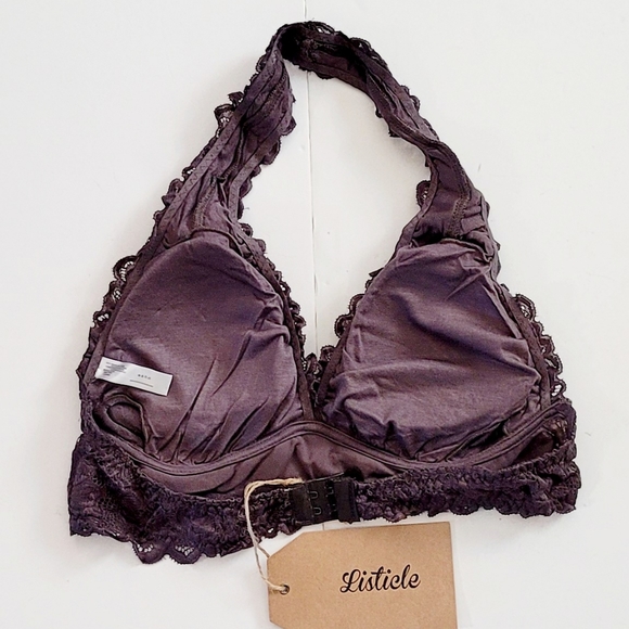 LaceCharcoalBralette - Picture 4 of 8